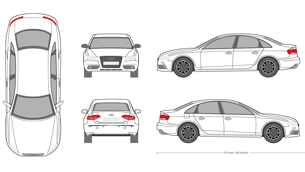 Free Vehicle Outline Templates Free Vehicle Outline Templates