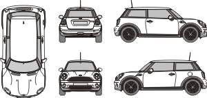 free vehicle outline templates download