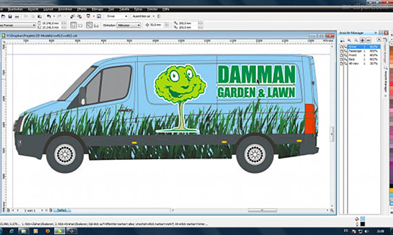 How To Design A Car Wrap in CorelDRAW